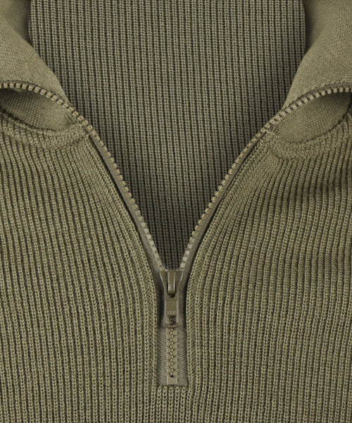 Saint James Cotentin Sailor Sweater | Green