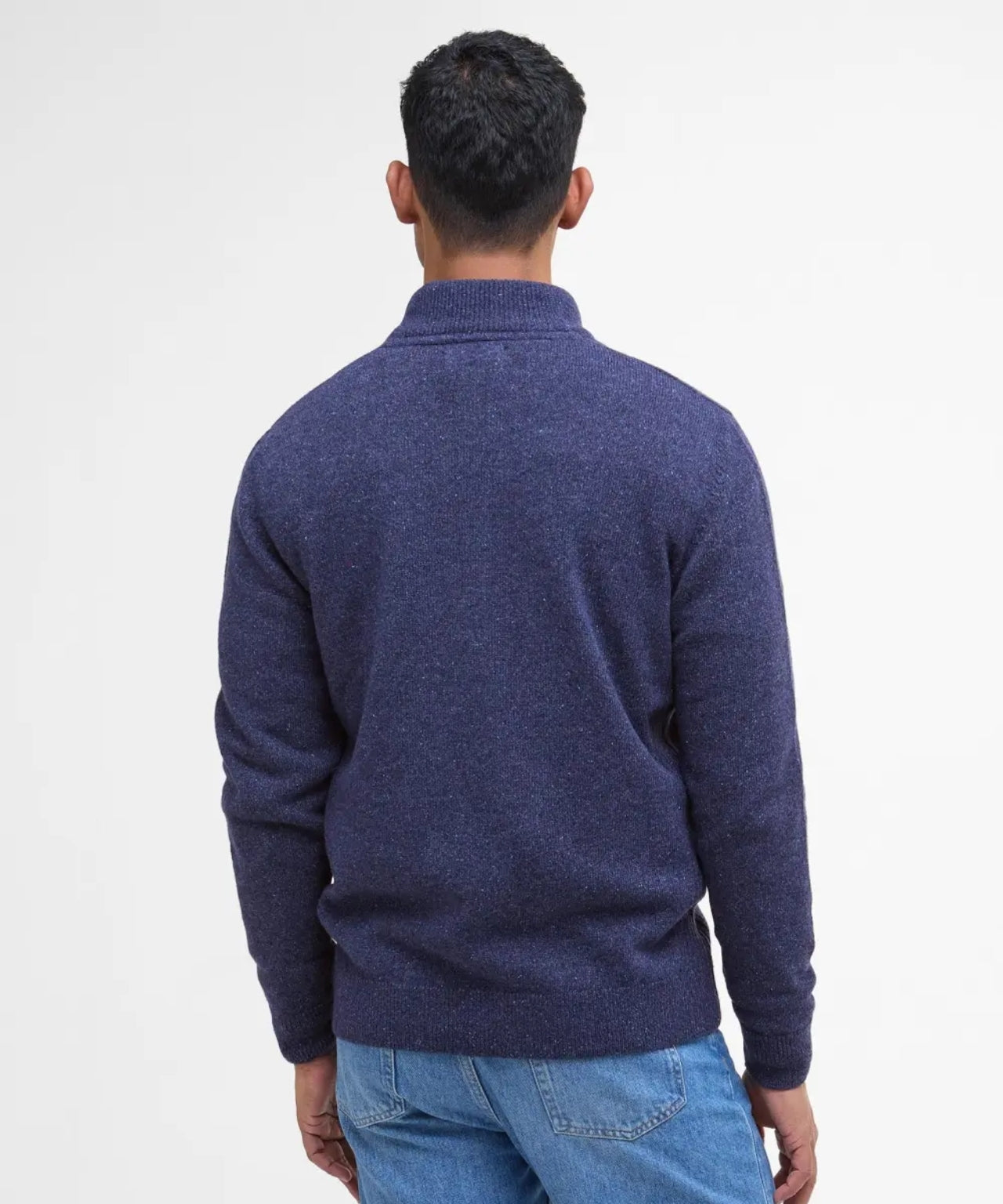 Tisbury Pullover mit hohem Reißverschluss | Blau