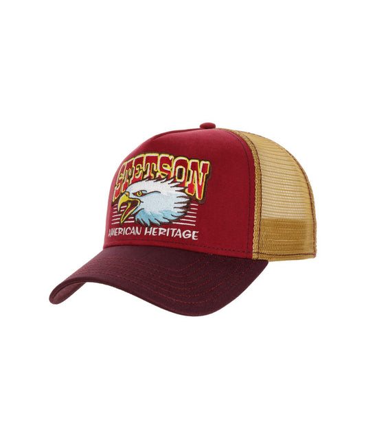 Trucker-Cap mit Adlerkopf | Rot
