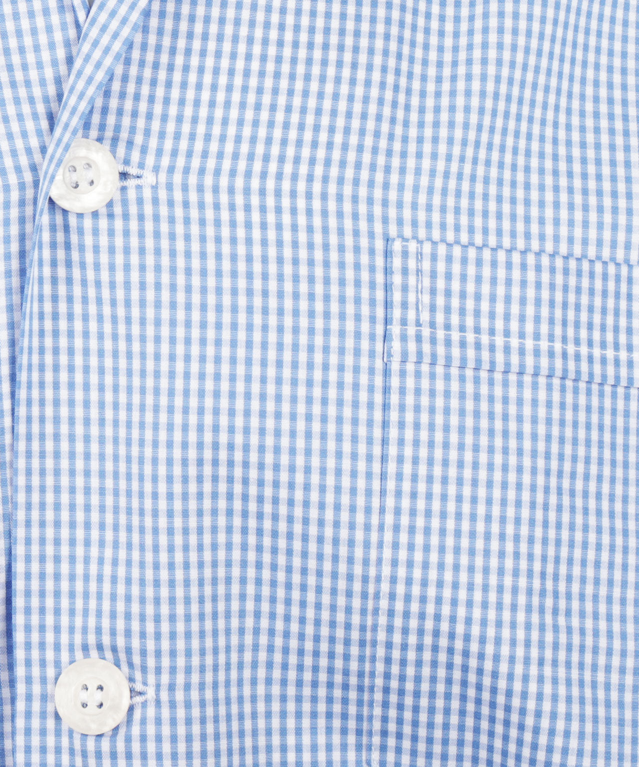 Derek Rose Pyjama | Blue micro check