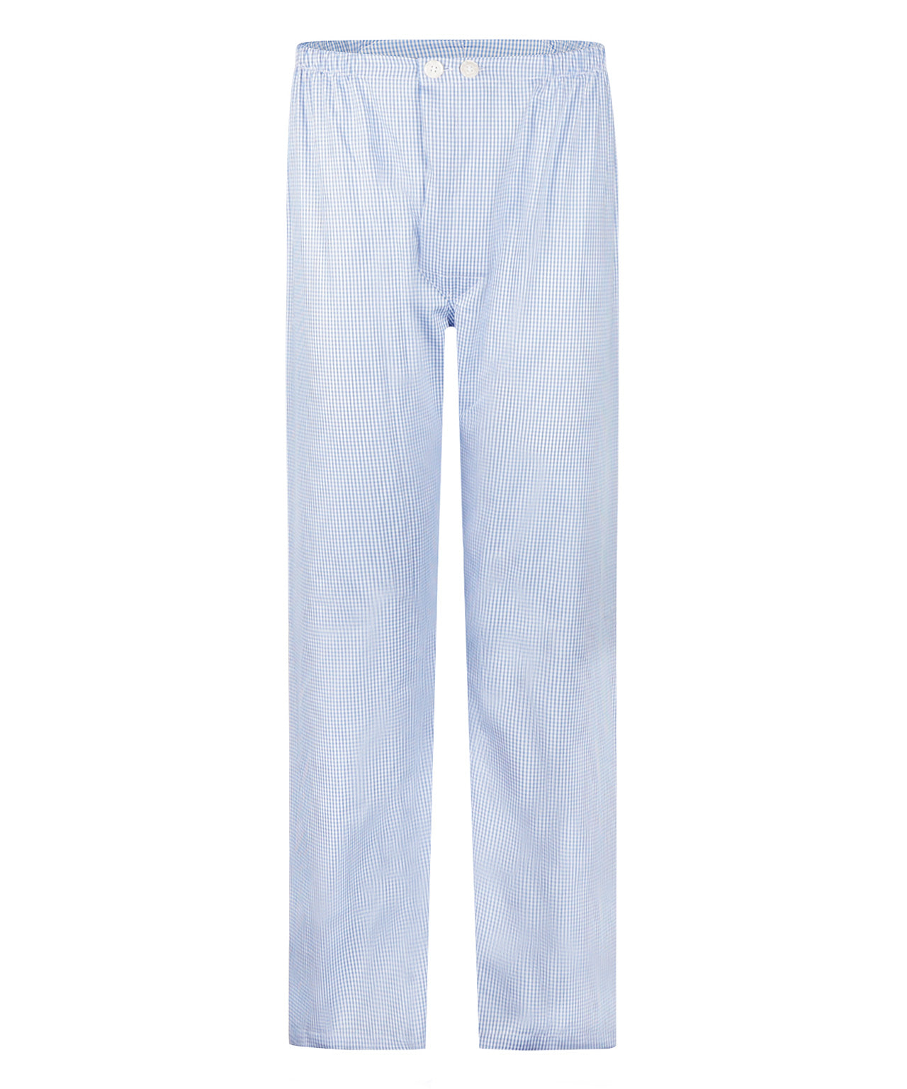 Derek Rose Pyjama | Blue micro check