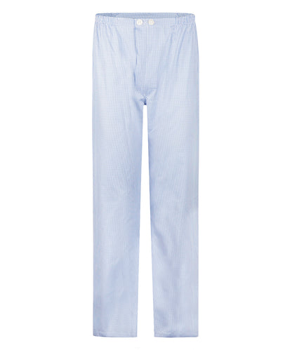 Derek Rose Pyjama | Blue micro check