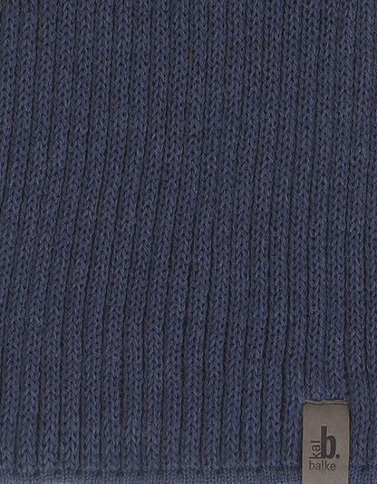 Sjaal gebreid wol | Denim