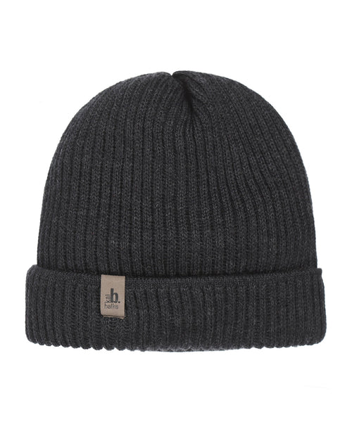 Soft Merino Wool Hat | Charcoal Grey