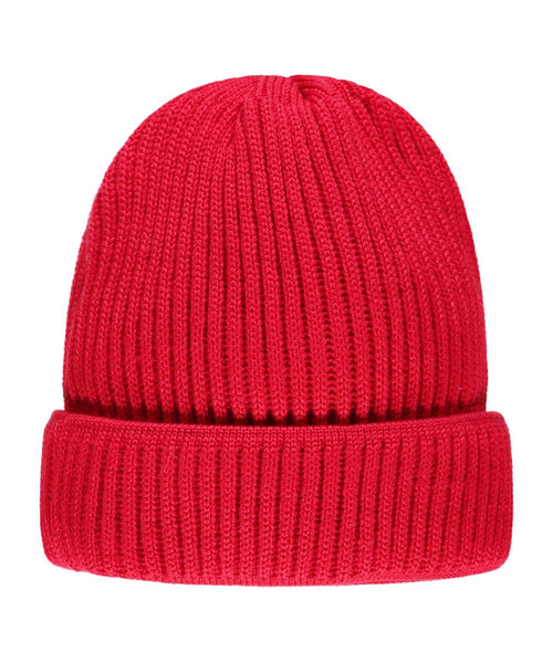 Soft Merino Wool Hat | Red
