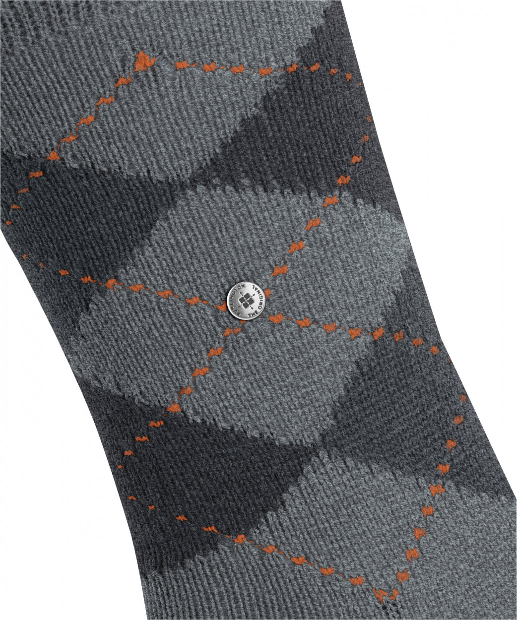 Preston Heren Sokken | Mid Grey Dark Grey Diamond Check
