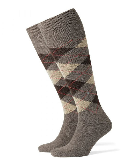 Preston Men's Knee Socks | Brown