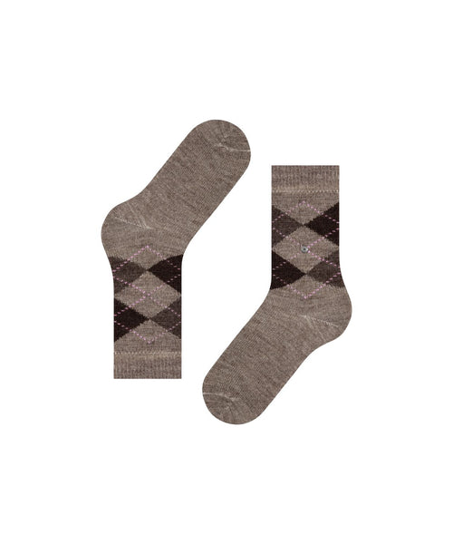 Whitby Dames Sokken | Bruin