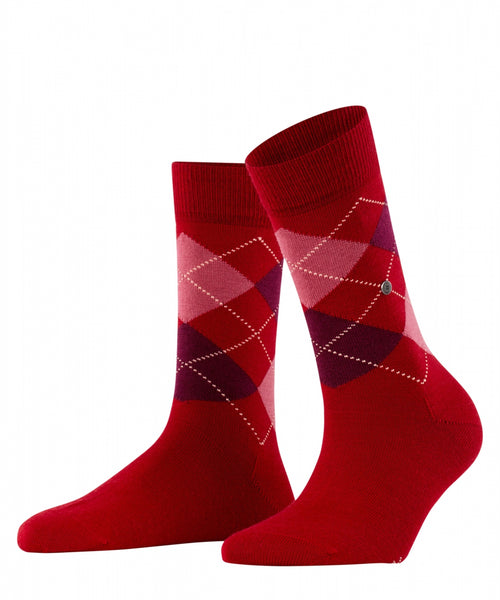 Marylebone women's socks | Red