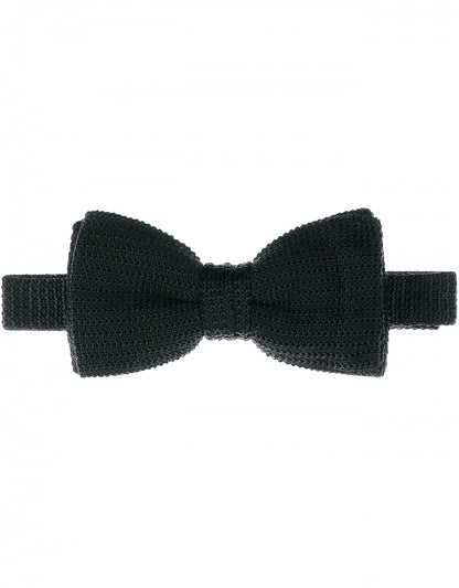 Elegante Seidenfliege | Schwarz