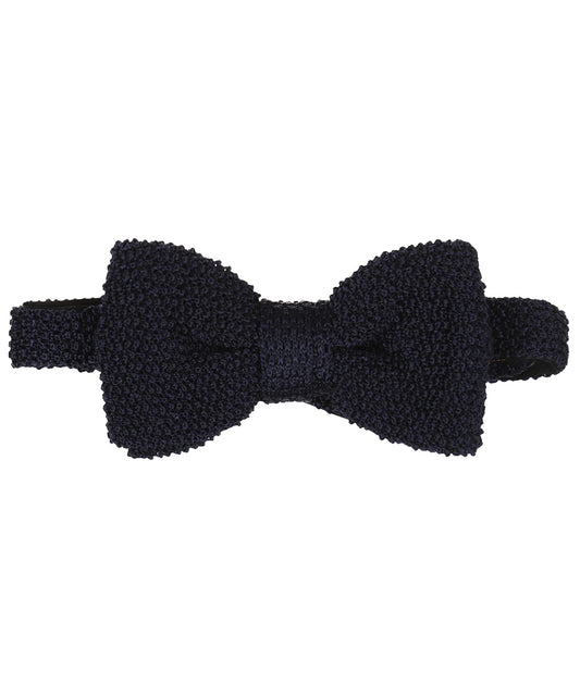 Elegante Seidenschleife | Marineblau