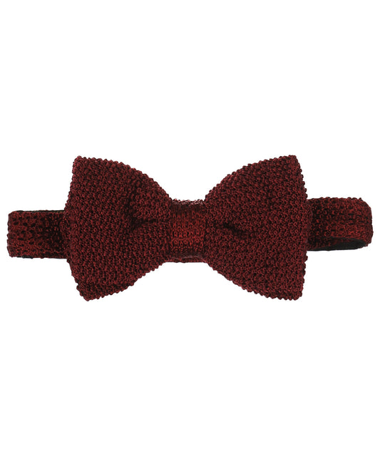 Elegante Seidenfliege | Bordeauxrot