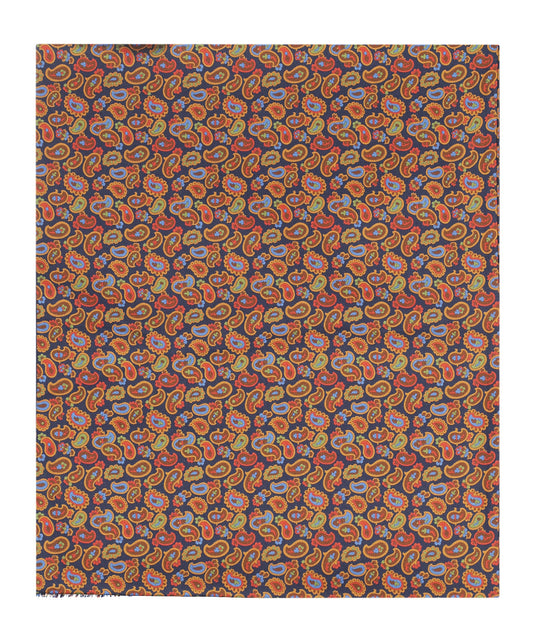Scarf Double Silk | Blue