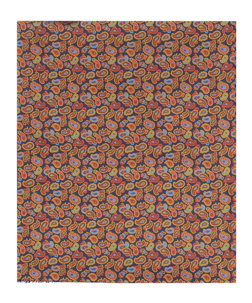 Scarf Double Silk | Blue