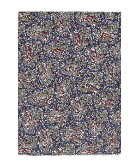 Scarf Double Silk | Blue