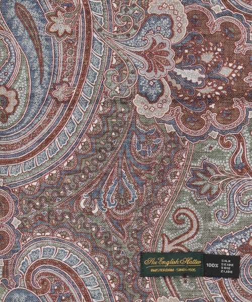 Scarf Double Silk | Brown