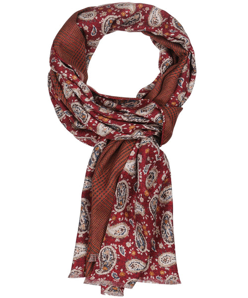 Scarf Double Silk | Red