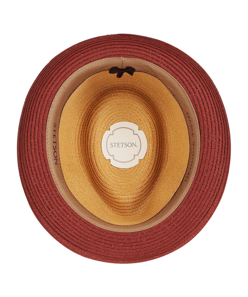 Trilby Toyo Hat | Red