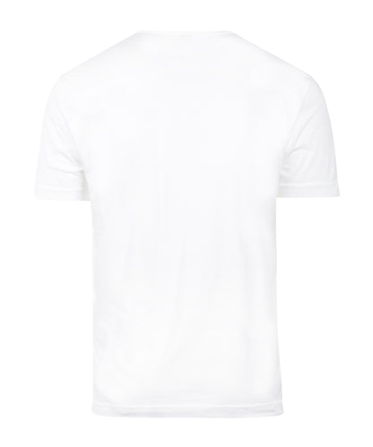 T-Shirt 2er-Pack, schmaler V-Ausschnitt | Weiß