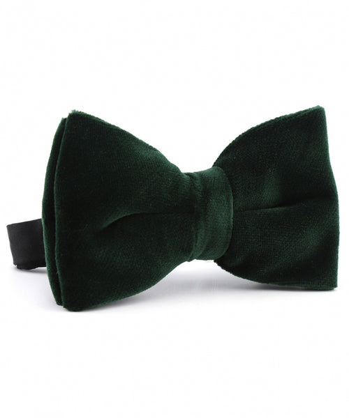 Velvet velour bowtie | Green