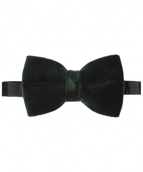 Velvet velour bowtie | Green