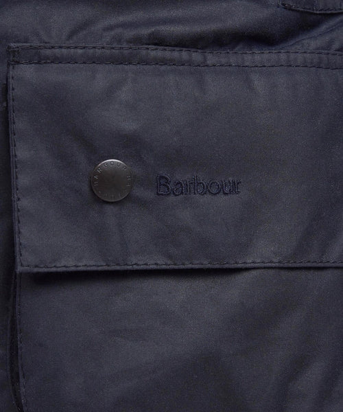Waxed jacket Beaufort | Navy Blauw