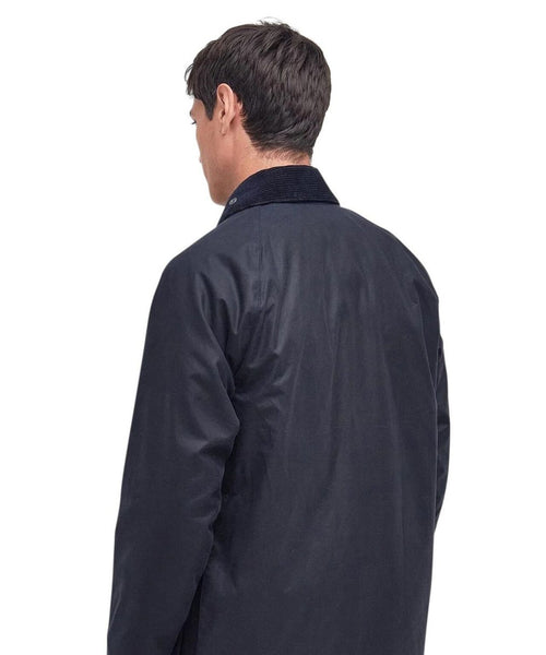 Waxed jacket Beaufort | Navy Blauw