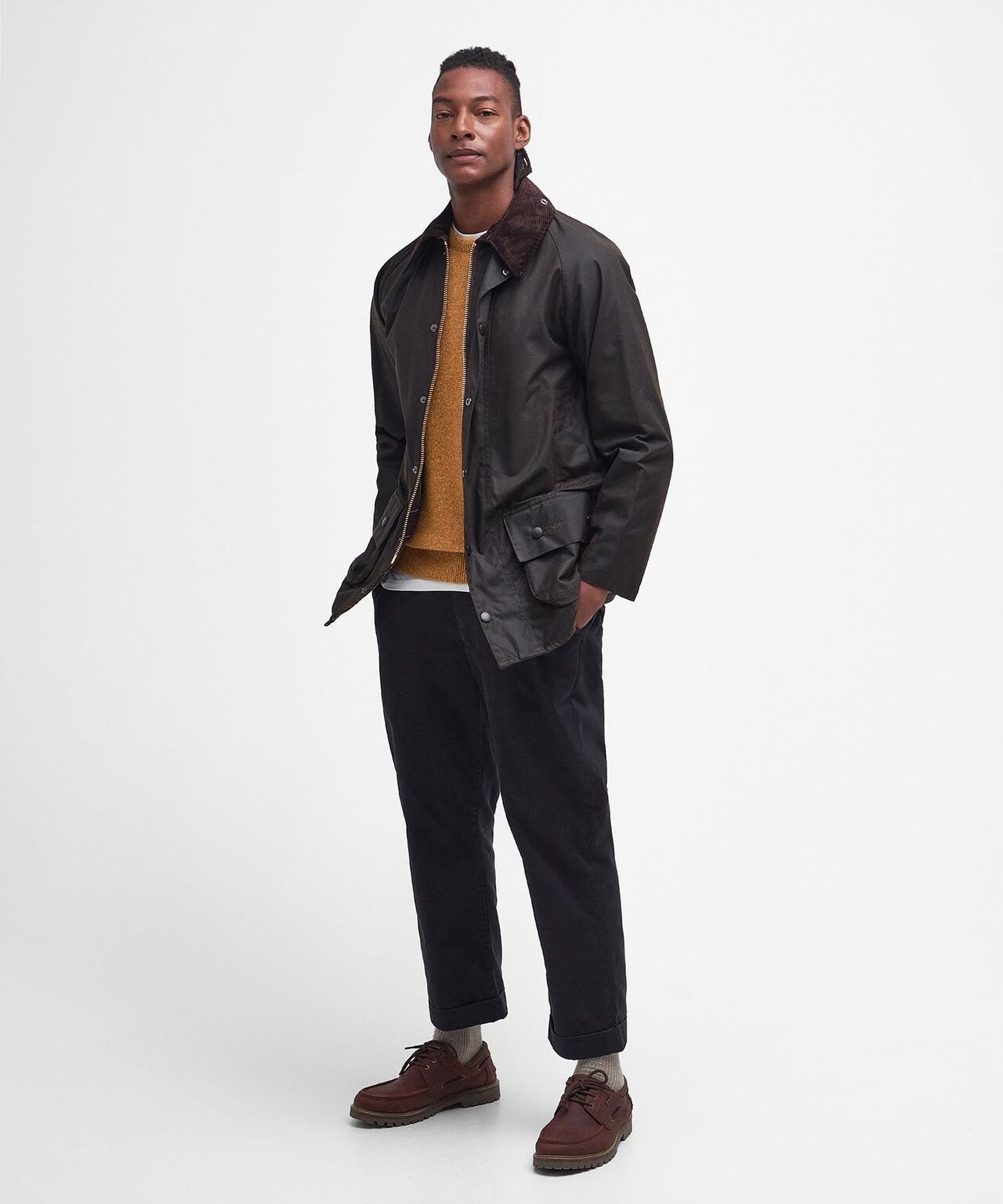 Wachsjacke Beaufort | Oliv