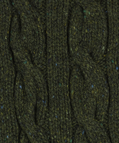 Irish Wool Scarf | Green