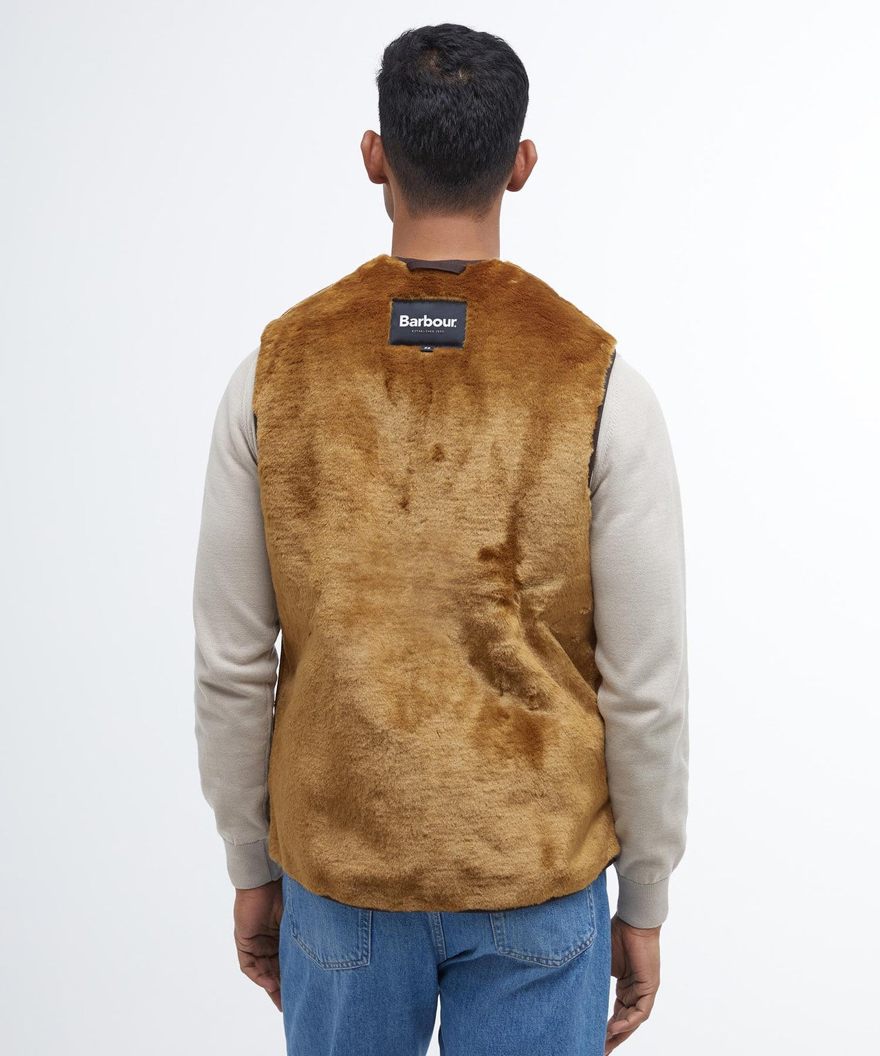 Warmer Pile-Liner-Bodywarmer | Braun