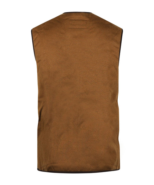 Warm Pile Liner bodywarmer | Brown