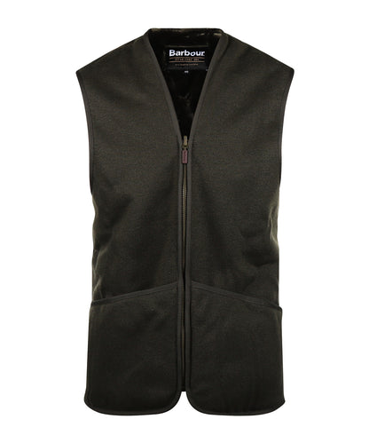 Warmer Pile-Liner-Bodywarmer | Grün