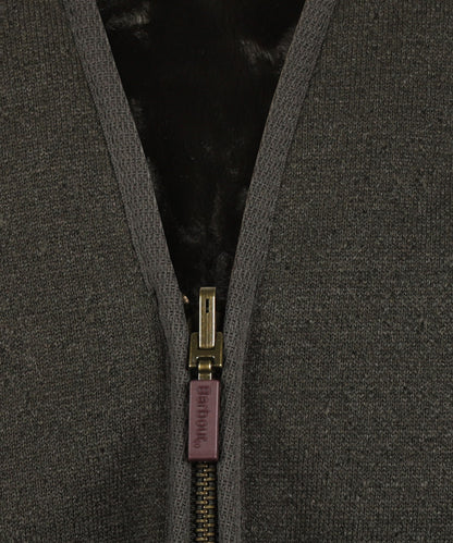 Warmer Pile-Liner-Bodywarmer | Grün
