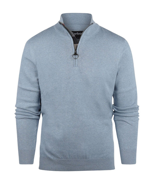 Barbour Cotton Half Zip Pullover | Blue