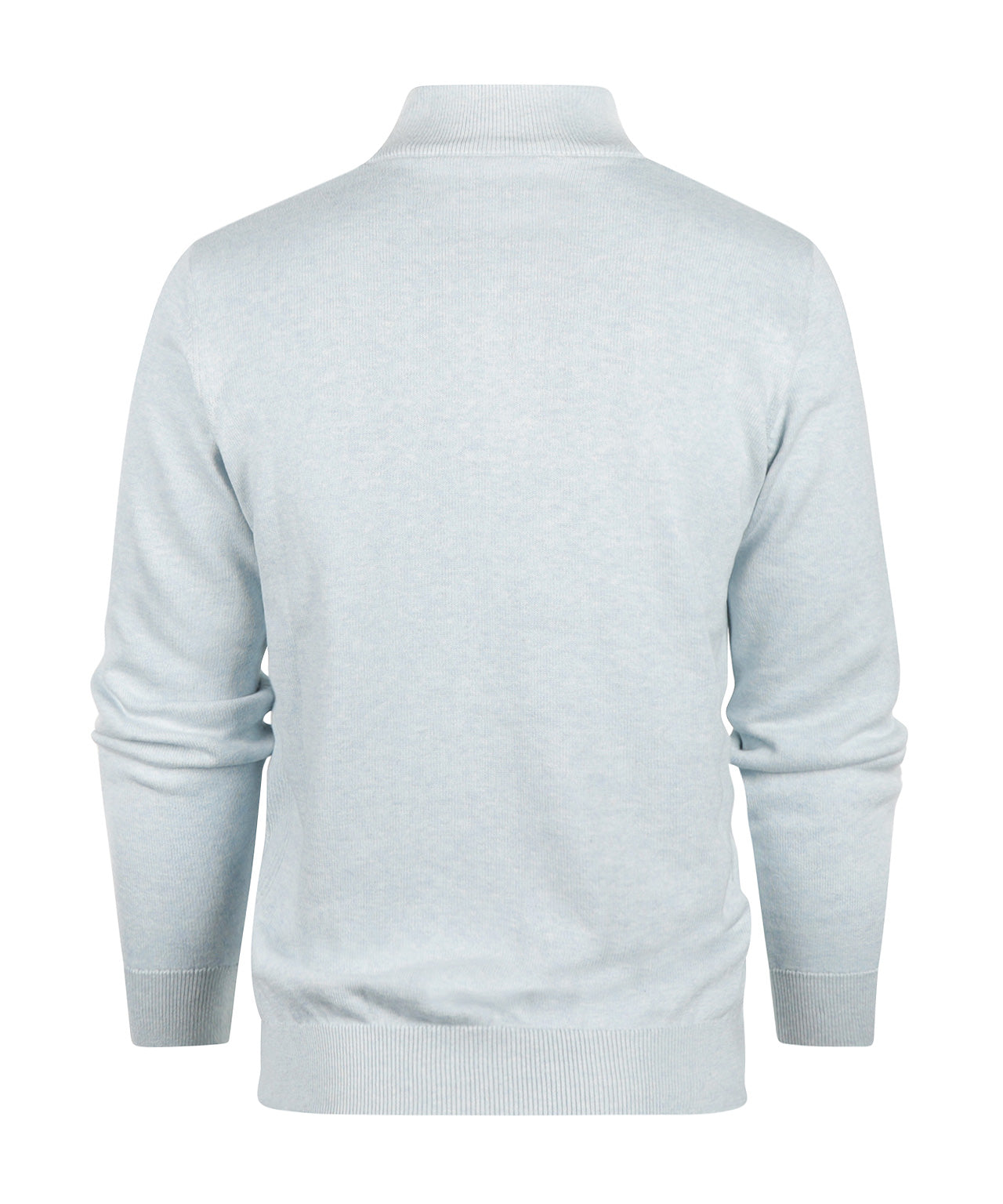 Cotton Half Zip | Ocean Sky