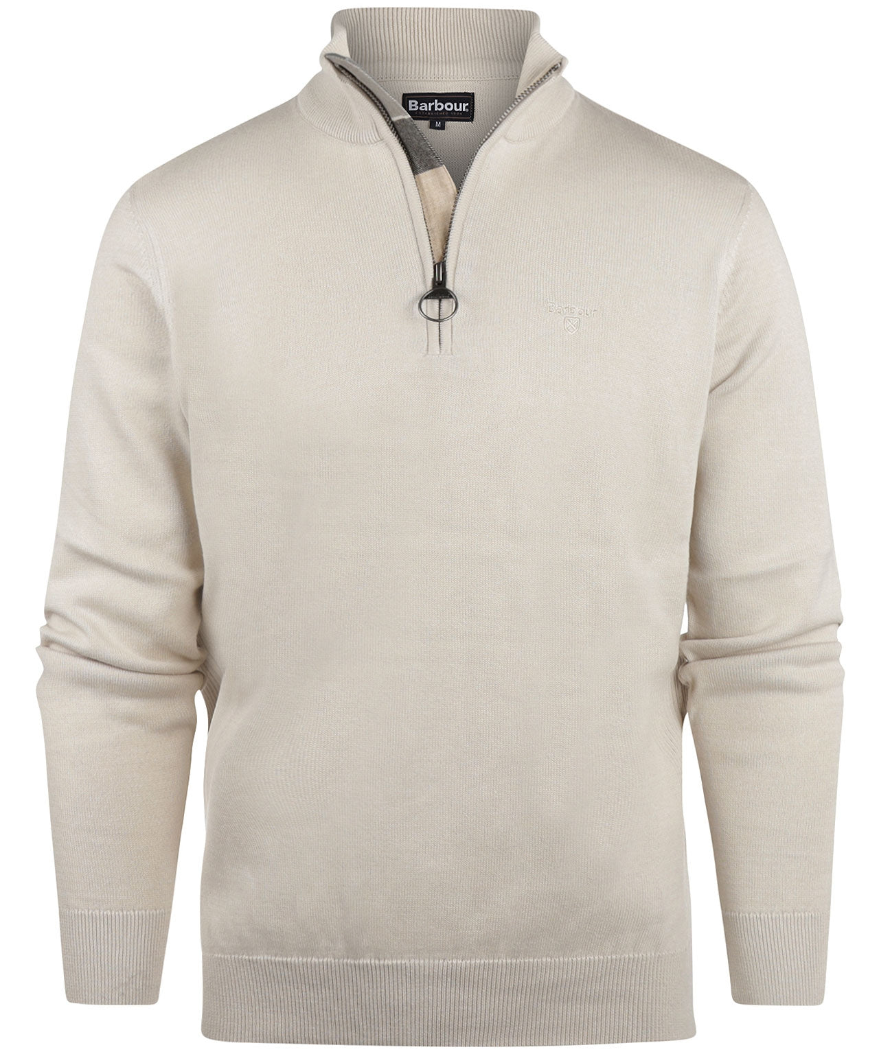 Cotton Half Zip | Mist