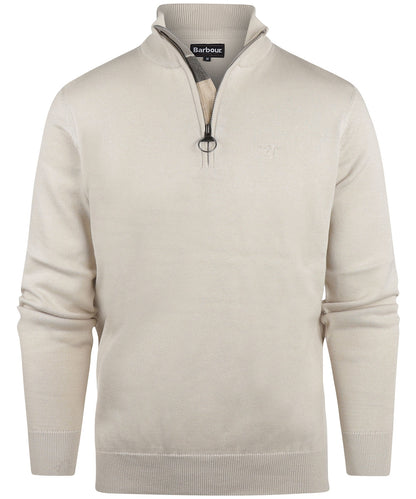 Cotton Half Zip | Mist