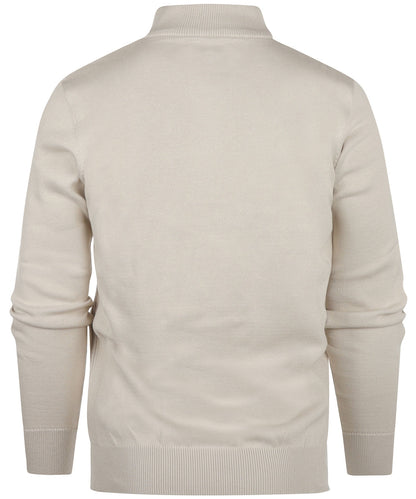 Cotton Half Zip | Mist
