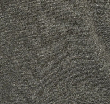 Barbour Baumwollpullover mit halbem Reißverschluss | Grün