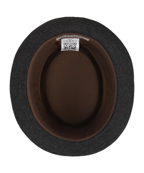 Pork Pie Hat | Dark Grey