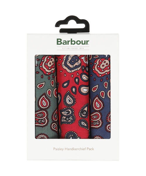 Barbour Zakdoek 3-pack | Paisley Hankies