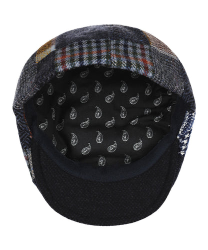 Cap Patchwork | Blauw Multi Kleur