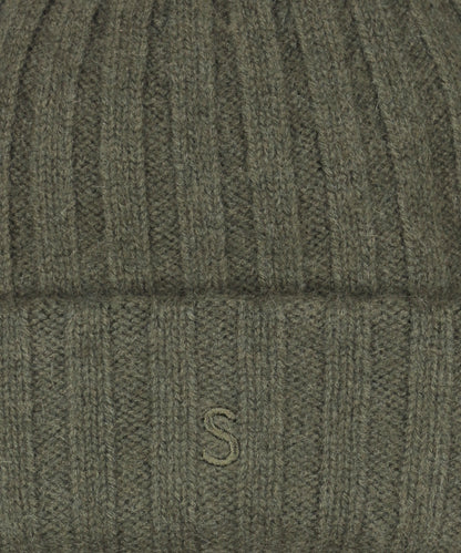 Beanie Cashmere | Moss Green