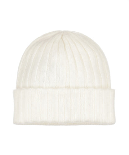 Beanie Cashmere | Wool White