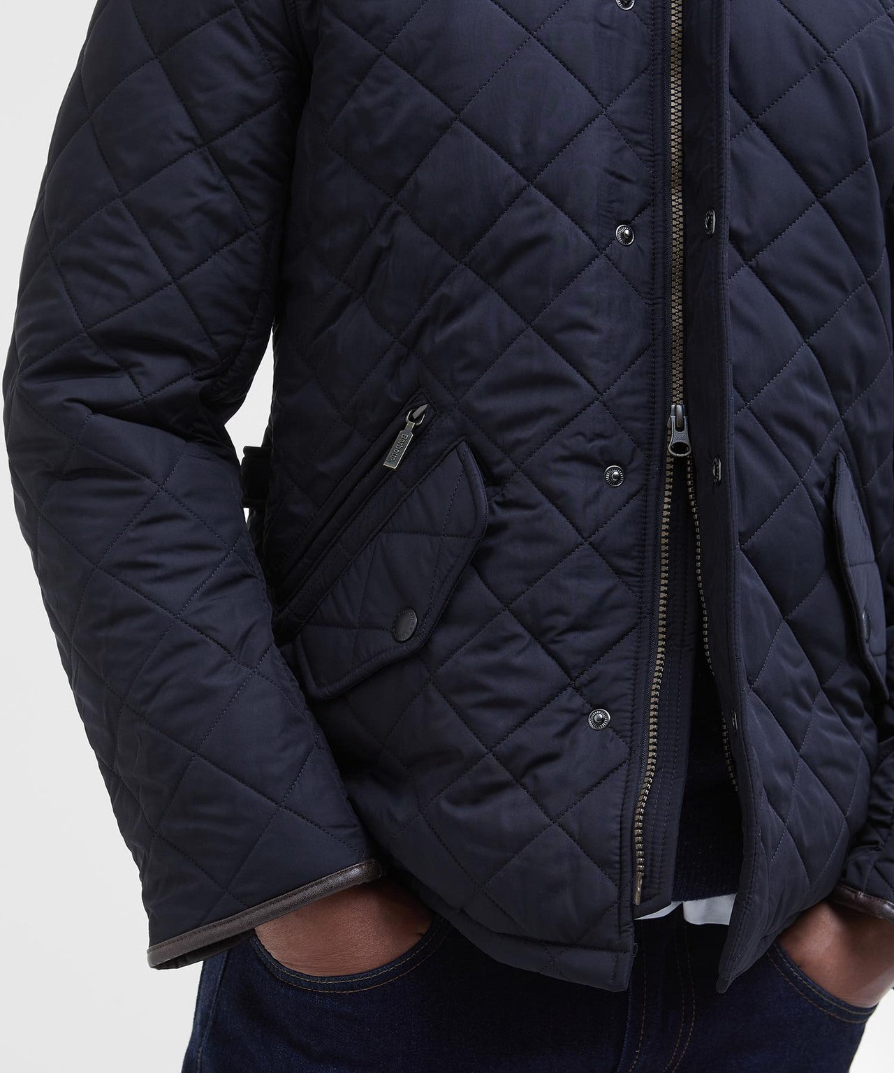 Barbour Steppjacke Powell | Marineblau