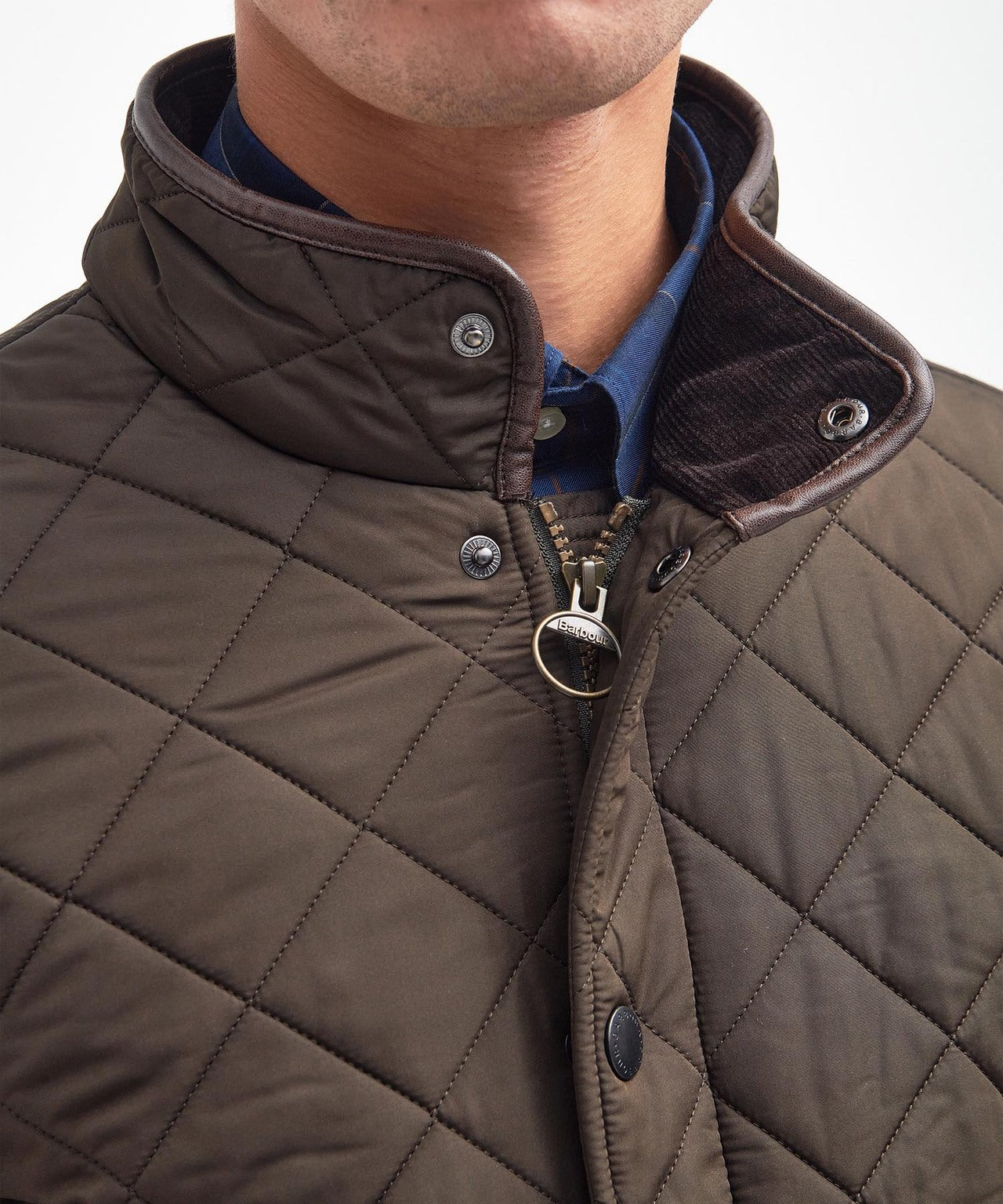 Barbour Steppjacke Powell | Olive
