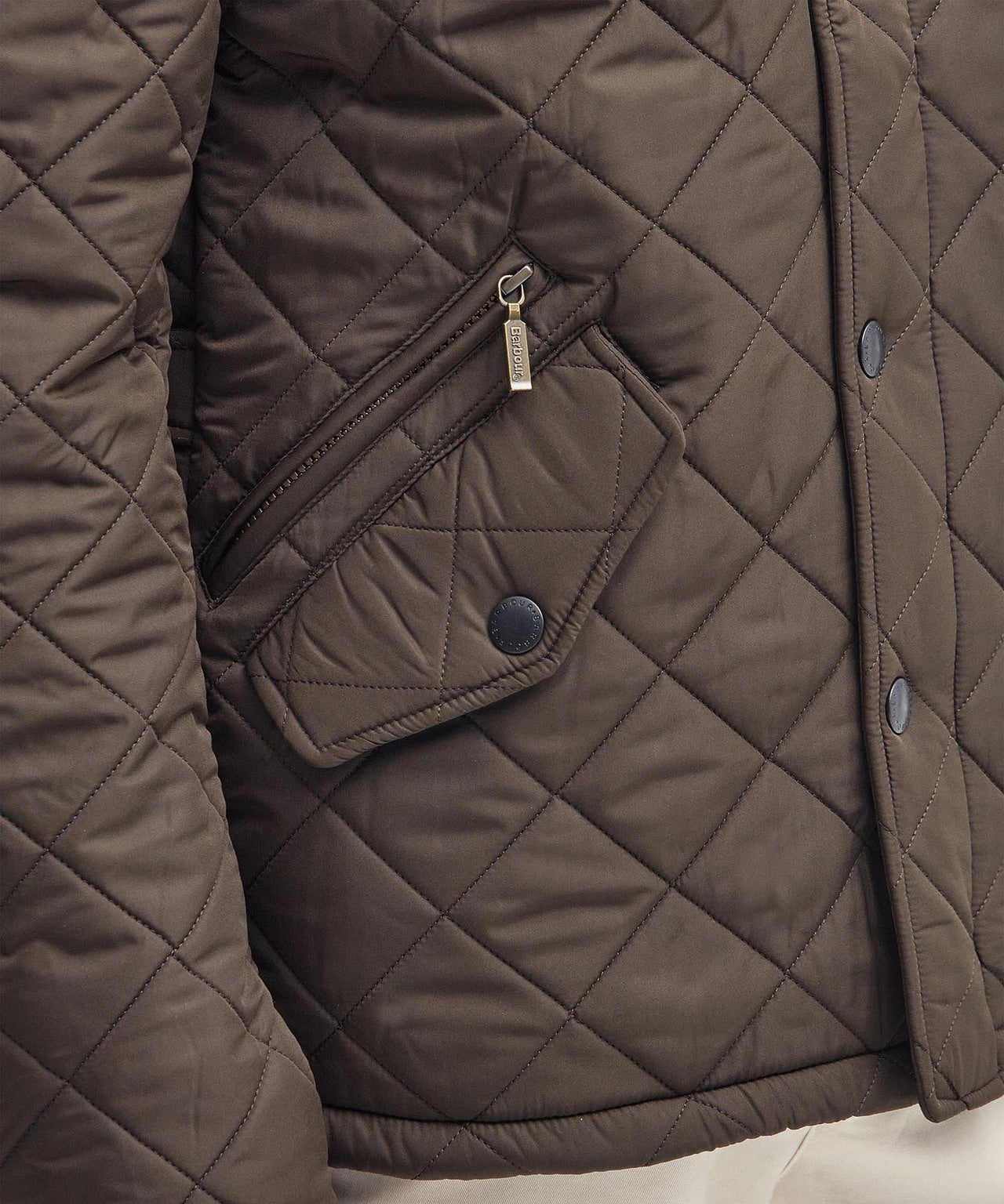 Barbour Steppjacke Powell | Olive