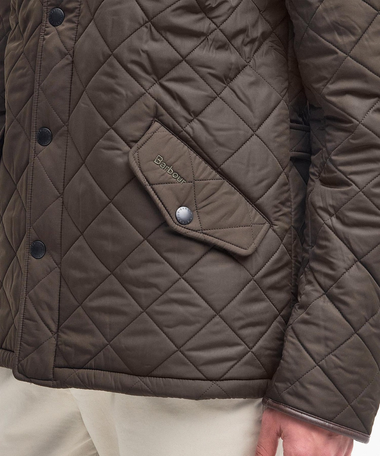 Barbour Steppjacke Powell | Olive