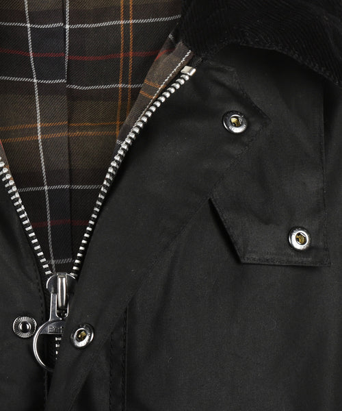 Wax jacket Ashby | Zwart