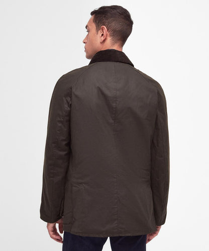 Wachsjacke Ashby | Oliv